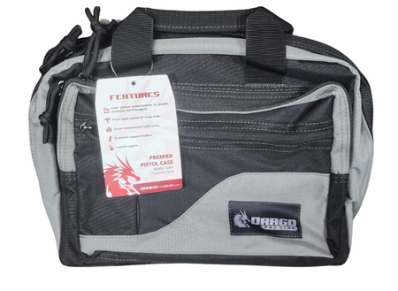 Drago Pro Gear Black Premier Pistol Carry Case