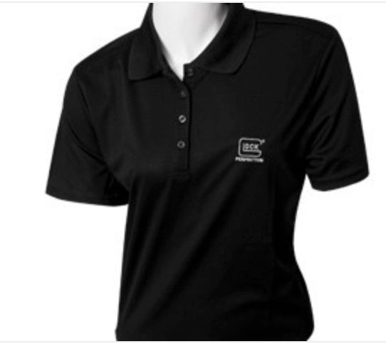 Glock Core 365 Womens Polo Black Size Large