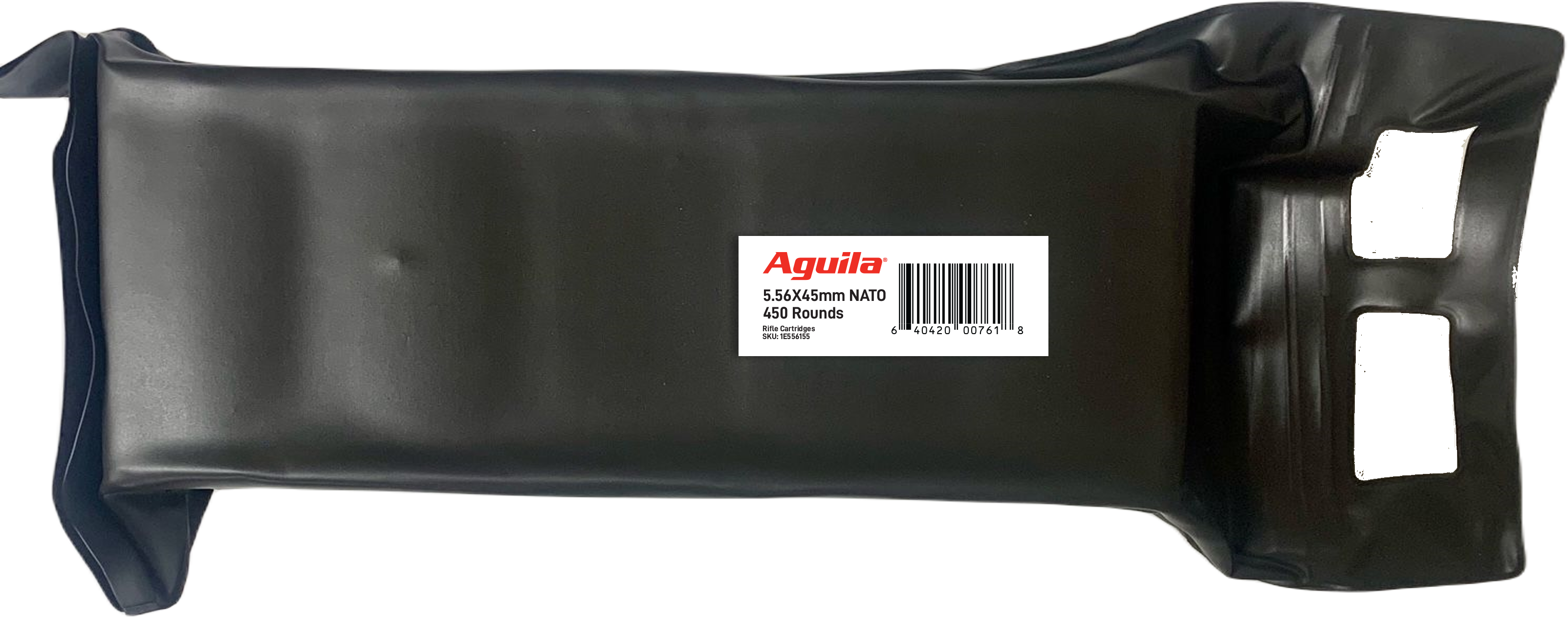 Aguila 5.56x45mm NATO Rifle Ammo  Full Metal Jacket FMJ 55 grain 