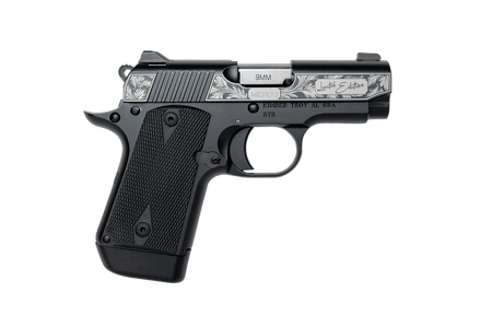 Kimber Micro 9 Folia 9mm Pistol - Laser Engraved Leaf Design, 3.15" Barrel, 7-Round