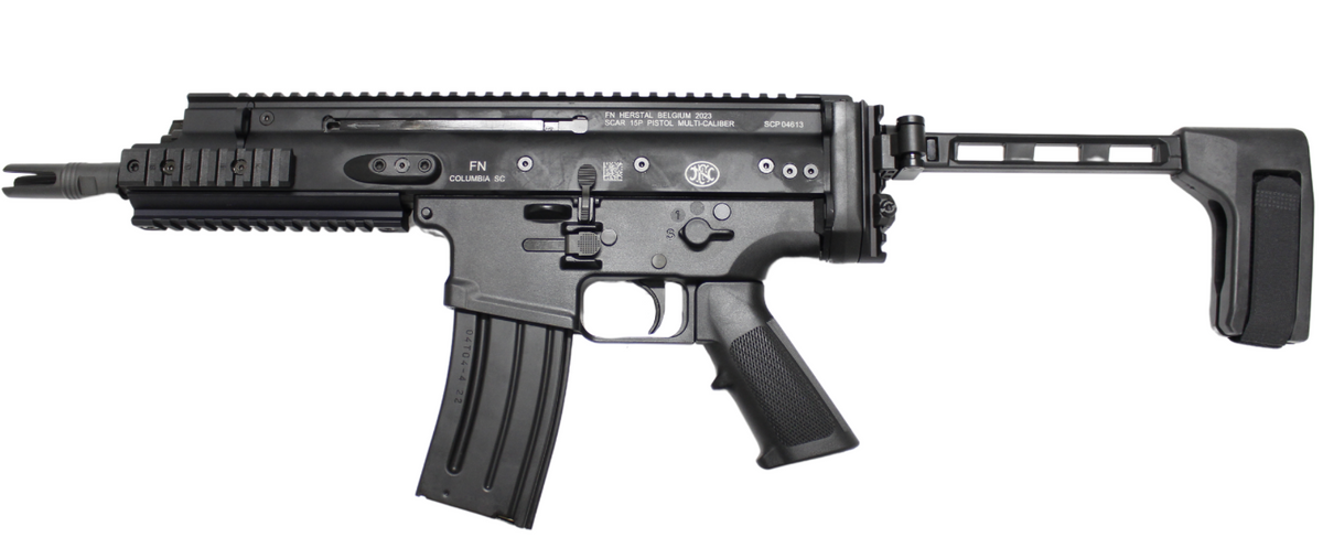 FN SCAR 15P VPR 5.56 7.5" BLACK W/ SBT BRACE 1-30RD MAG