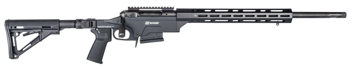 Savage 10 Ashbury Precision 6.5 Creedmoor Bolt-Action Rifle, 24" Barrel, Matte Black