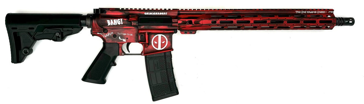 Zeus Arms Aether Deadpool 5.56 Rifle 16", 30rd Mag