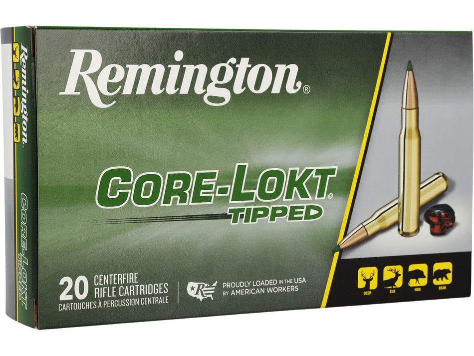 Remington .300 RUM Rifle Ammo CORE-LOKT TIPPED Core-Lokt Tipped PolyTip 180 grain 