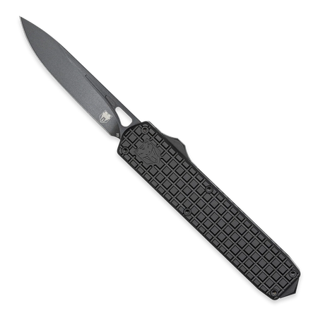 CobraTec Large Mamba Tanto Black Non-Serrated Folding Knife