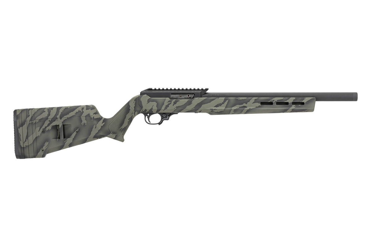 SPIKES TACTICAL 22LR 16" XS HUNTER RIFLE OD GRN 10/22 INTEGRALLY SUPPRESSED 10RD MAG (C3S02IS)