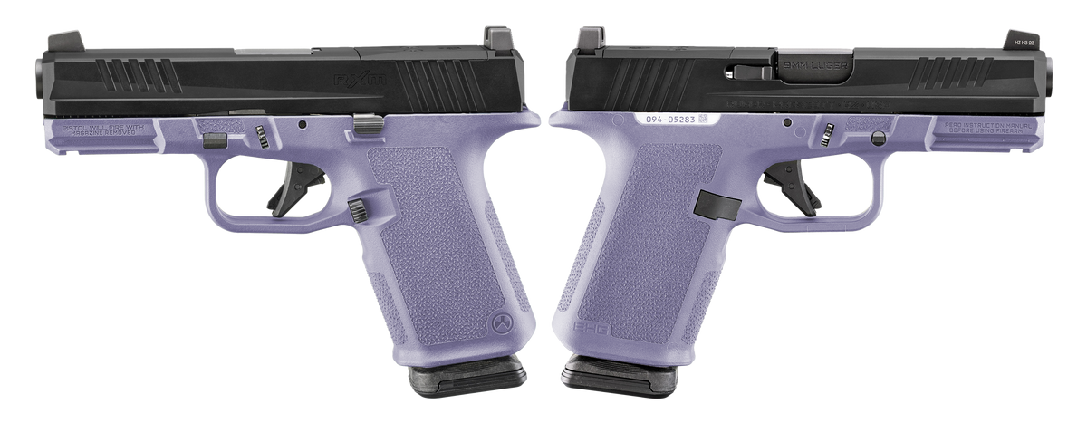 RUGER RXM 9MM PISTOL 4" BBL CRUSHED ORCHID PURPLE MAGPUL EHG, O.R. 2-15RD MAGS - ORION EXCLUSIVE