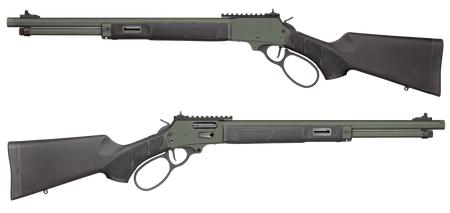 Smith & Wesson 1854 .45 Colt Lever Rifle, 19.25" Barrel, OD Green/Black Finish, 9-Round