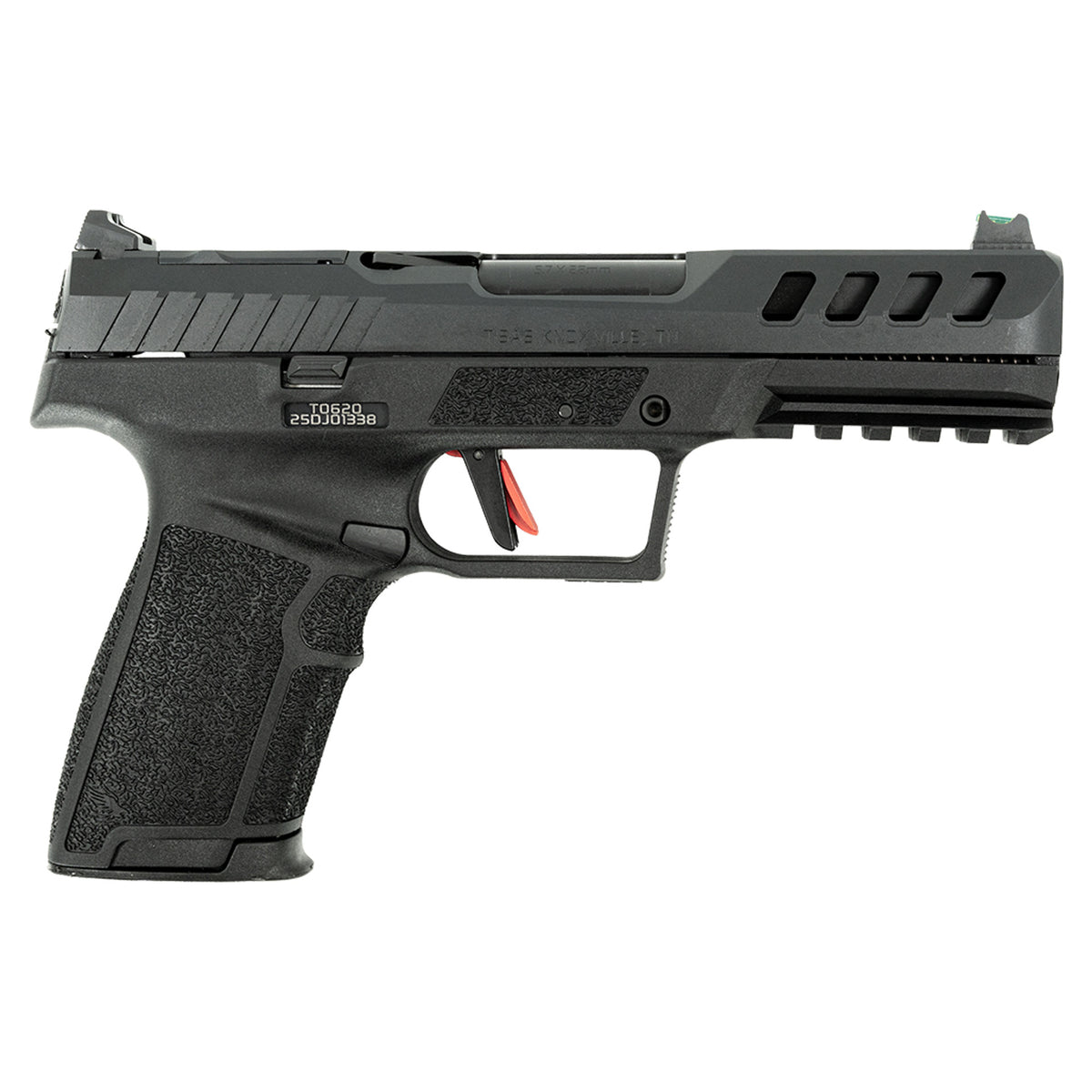 Tisas PX-5.7 O.R. Raptor 5.7x28mm Pistol, 4.8" QPC Slide, Optic Ready, 2x 20rd Magazines