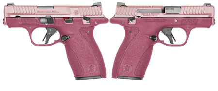SMITH & WESSON BODYGUARD 2.0 380ACP PISTOL T.S. CRANBERRY/BLUSH ORION EXCLUSIVE 1-12RD 1-10RD MAG
