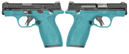 Smith & Wesson Bodyguard 2.0 .380 ACP Pistol, Aztec Teal Orion Exclusive, 10RD & 12RD Magazines