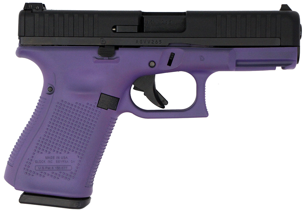 Glock G44 .22LR Pistol Purple Frame 4", 2x10rd Mags