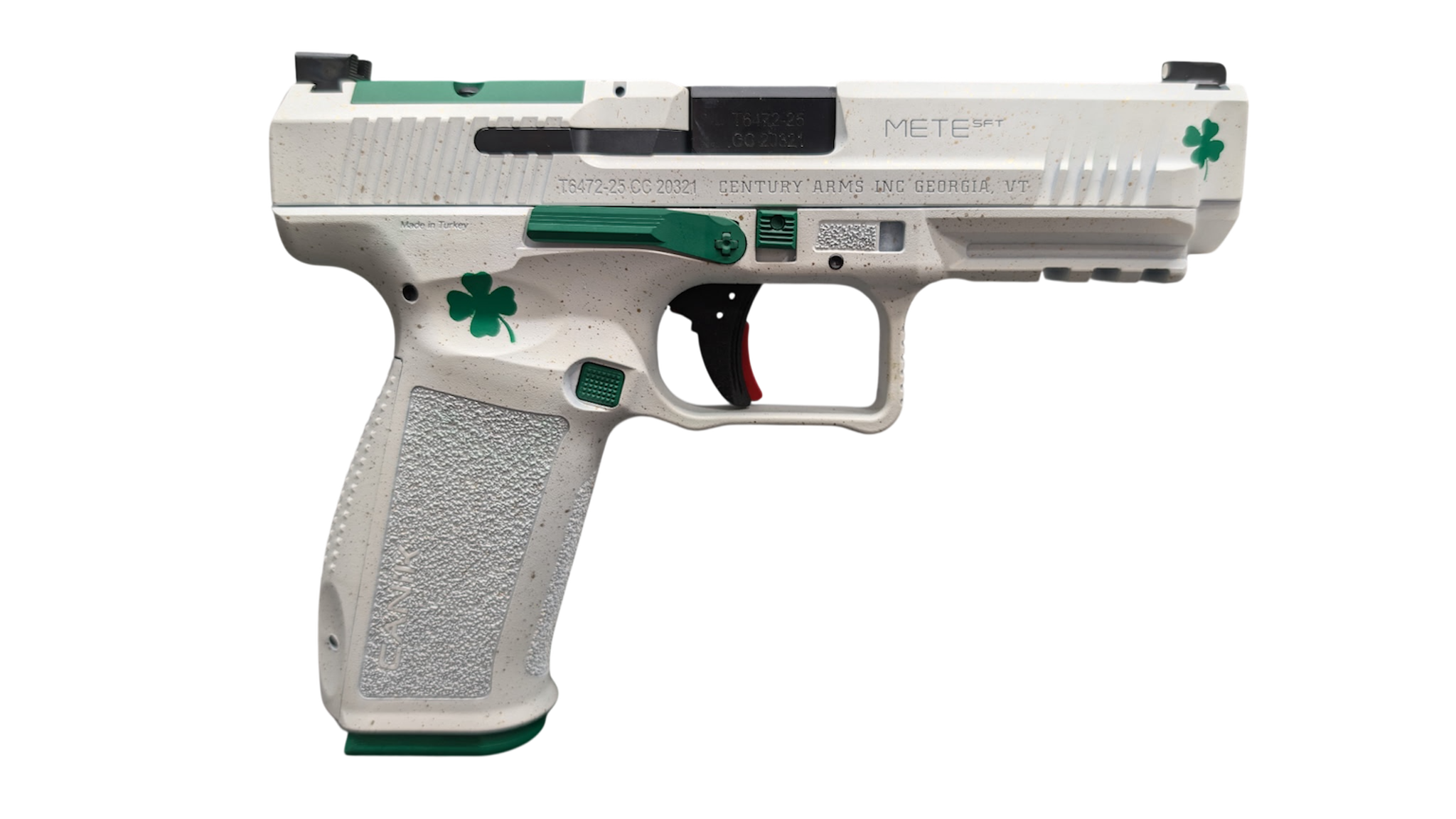CENTURY CANIK METE SFT LUCKY 9MM BLK PSTL 4.46 BRL 1-18RD MAG