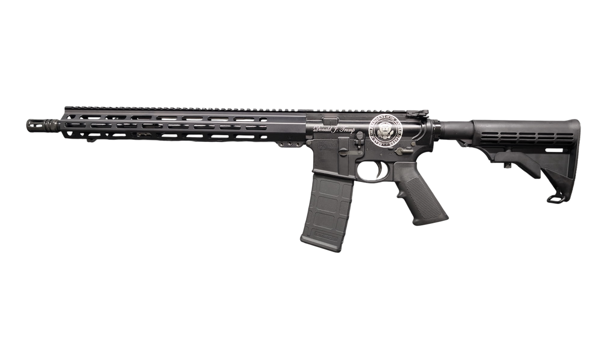 Smith & Wesson M&P15 Sport III Trump Seal 5.56 Rifle, 16in Barrel, 30rd Mag