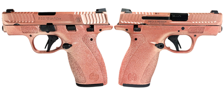 S&W Bodyguard 2.0 .380 ACP Pistol - Rose Gold Hi-Gloss Orion Exclusive, 10/12rd Mags