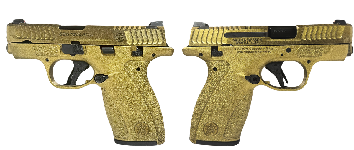 Smith & Wesson Bodyguard 2.0 Gold MS .380 ACP 2.75" Pistol, 10/12rd Mags