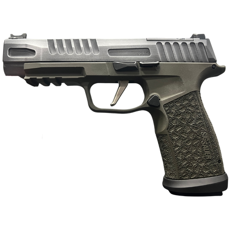Sig Sauer P365 Fuse 9mm Pistol 4.3" Crushed Silver Battleworn, OR, 1x17rd & 2x21rd Mags