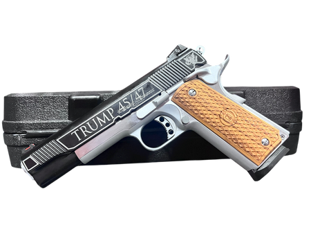 American Classic II 1911 9mm Trump 45/47 Edition, Chrome/Black, 9-Round