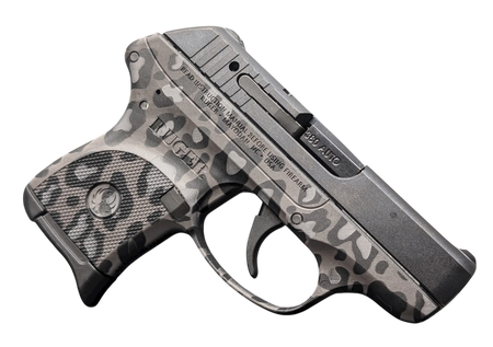Ruger LCP .380 ACP Pistol, Snow Leopard Print Finish, 2.75" Barrel, 6-Round Mag