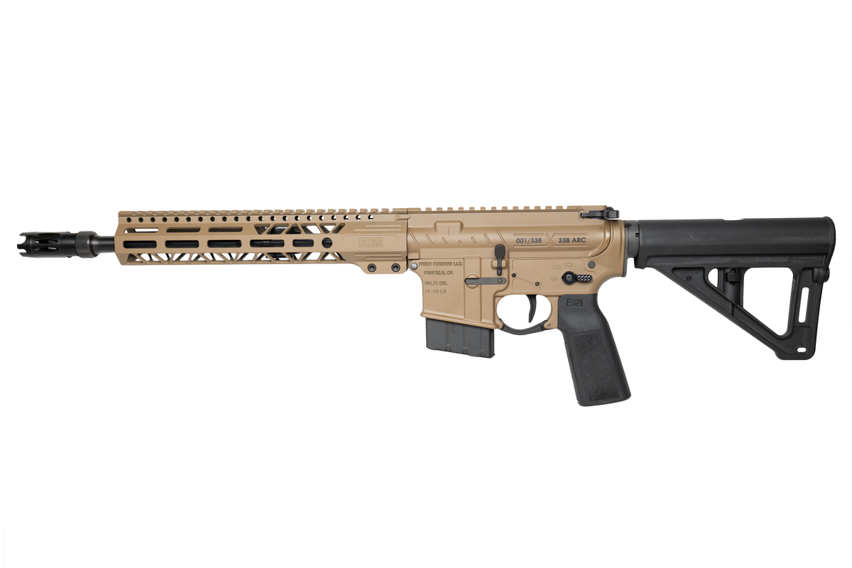 FAXON FIREARMS 338ARC PISTOL 12.5" FDE, B5 SYSTEMS MAGPUL BRACE
