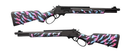 Smith & Wesson 1854 Stealth Hunter Miami Tiger .44 Mag Lever Action Rifle 16.3" 8+1