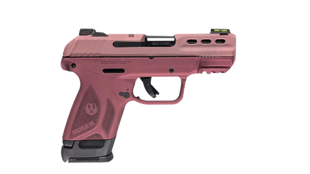 RUGER SECURITY 380ACP TWO TONE BLUSH PSTL 3.42" BBL 15+1RD BLK F.O. FRONT SIGHT