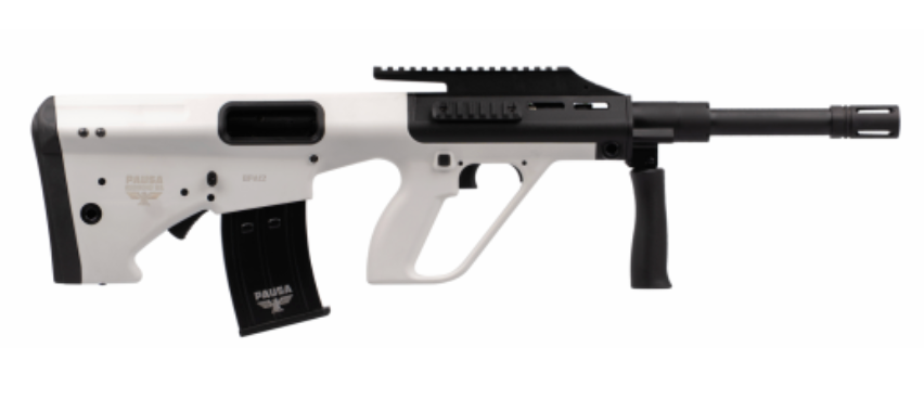 Panzer Arms BPA-12 12 Gauge Bullpup Shotgun 18.5" Alpine White with Choke Tube Set and Two 5rd Magazines