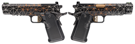 KIMBER 2K11 GALAXY O.R. 45ACP PISTOL 5", BLK,ORANGE, WHITE 3-13RD MAGS