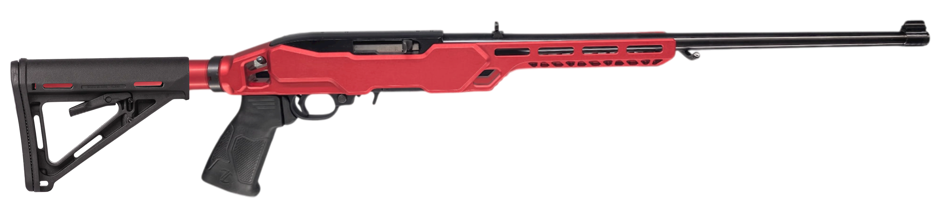 Ruger/Timber Creek Enforcer 10/22 Rifle 18.5" Red Chassis M-LOK 10RD Magazine