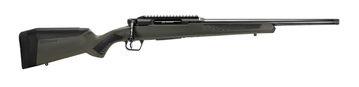 Savage Impulse Hog Hunter 6.5 Creedmoor Rifle, 4+1 Capacity, 20" Threaded Barrel, OD Green AccuStock