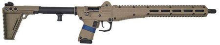 Kel-Tec SUB2000 Gen3 9mm Luger 15+1 16.15" Threaded Barrel with Tan Picatinny Rail, Folding Stock