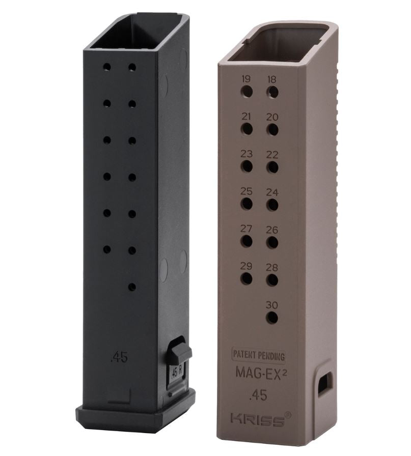 Kriss MAGEX2 10mm FDE Magazine Extension Kit KVA-MX2K10FD00