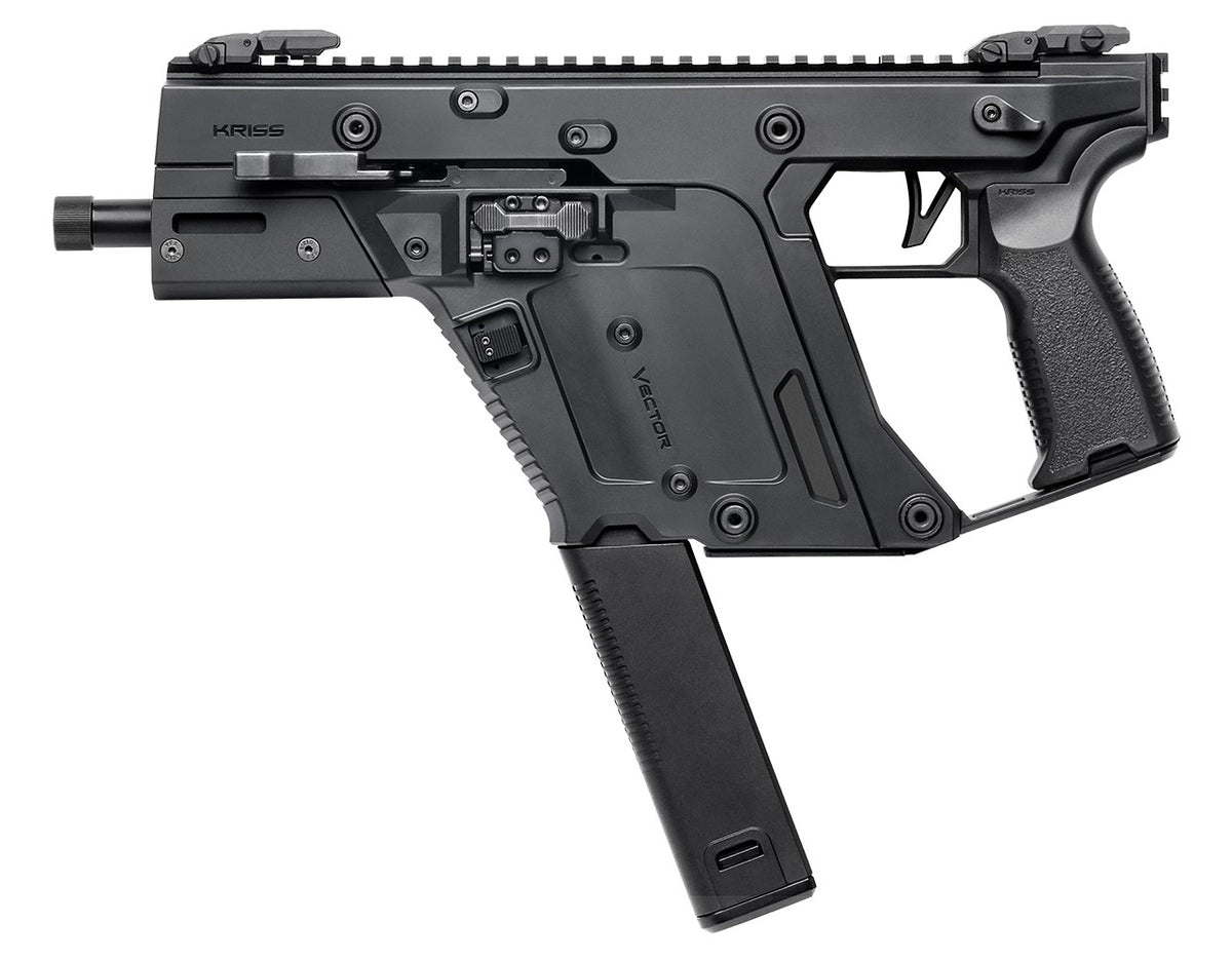 Kriss Vector SDP Gen3 9mm Luger Pistol, 5.5" Threaded Barrel, M-LOK, Black