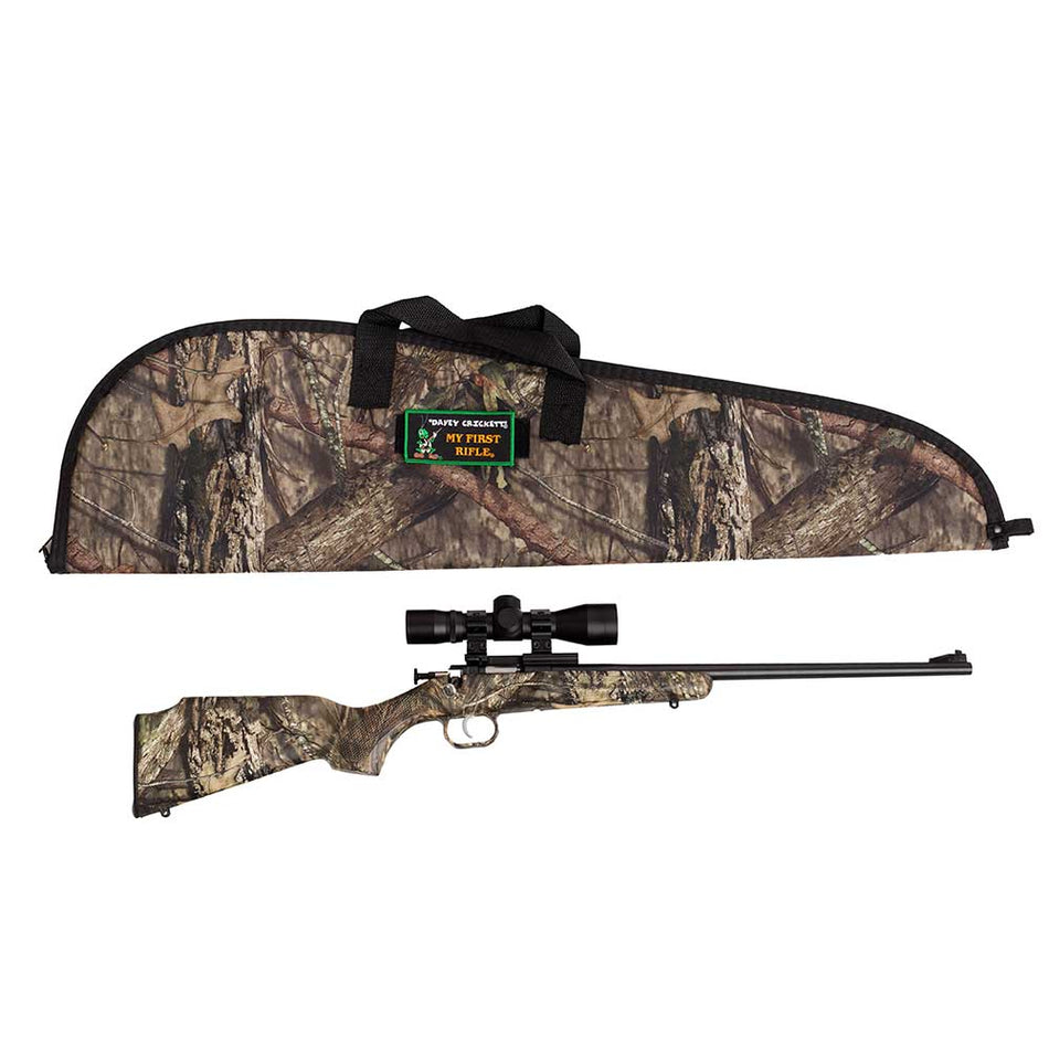 Crickett KSA2163BSC Youth Package .22 LR Single Shot Rifle with 4x32mm Scope & Case