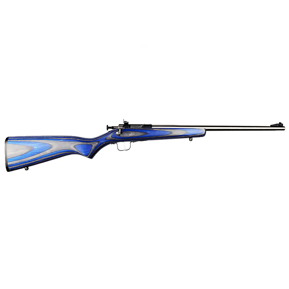 Crickett KSA2223 Youth .22 LR Single Shot 16.12" Stainless Barrel, Blue Laminate Stock, 11.5" LOP