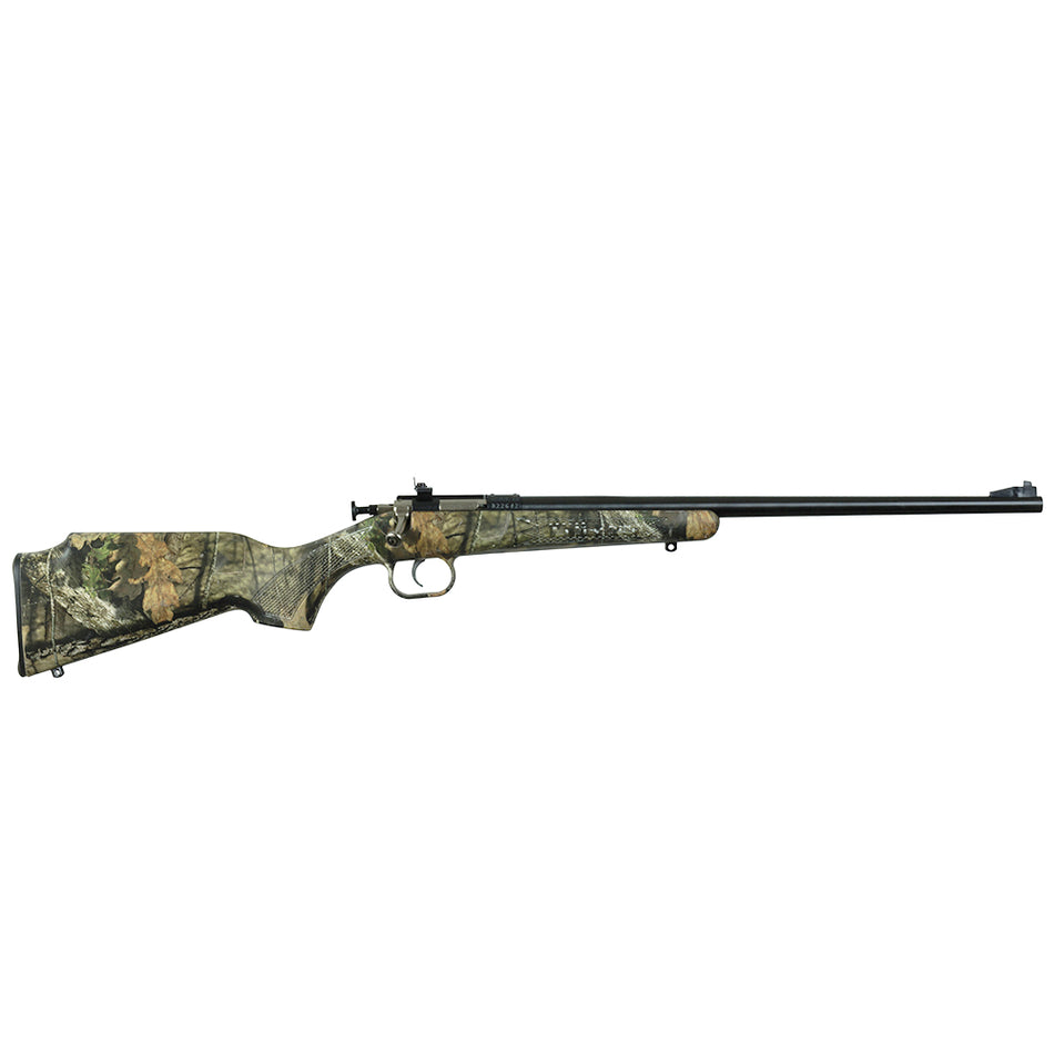 Crickett KSA2284 Youth .22 WMR Single-Shot 16.12" Blued Barrel, Mossy Oak Break-Up Synthetic Stock w/11.5" LOP