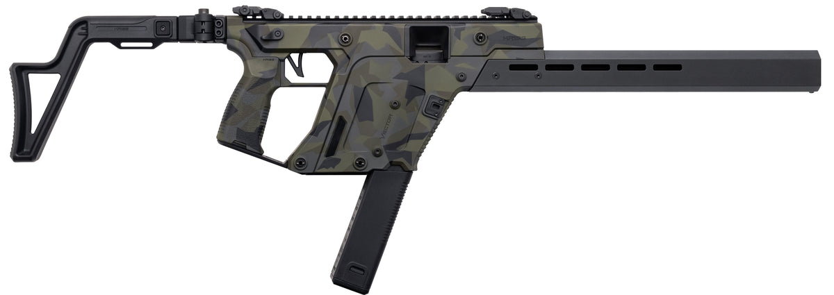 Kriss Vector CRB Gen3 .45 ACP Carbine, 16" Barrel, Woodland Cerakote Finish