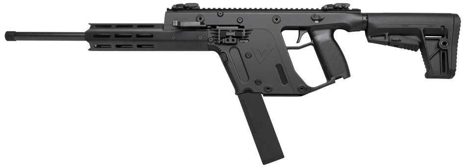 Kriss USA KV22CBL03 Vector CRB Gen 2 Full-Size .22 LR 30+1 16" Black Nitride Threaded Barrel, Black Picatinny Rail Receiver, M-LOK Handguard, Black 6-Position Stock Rifle
