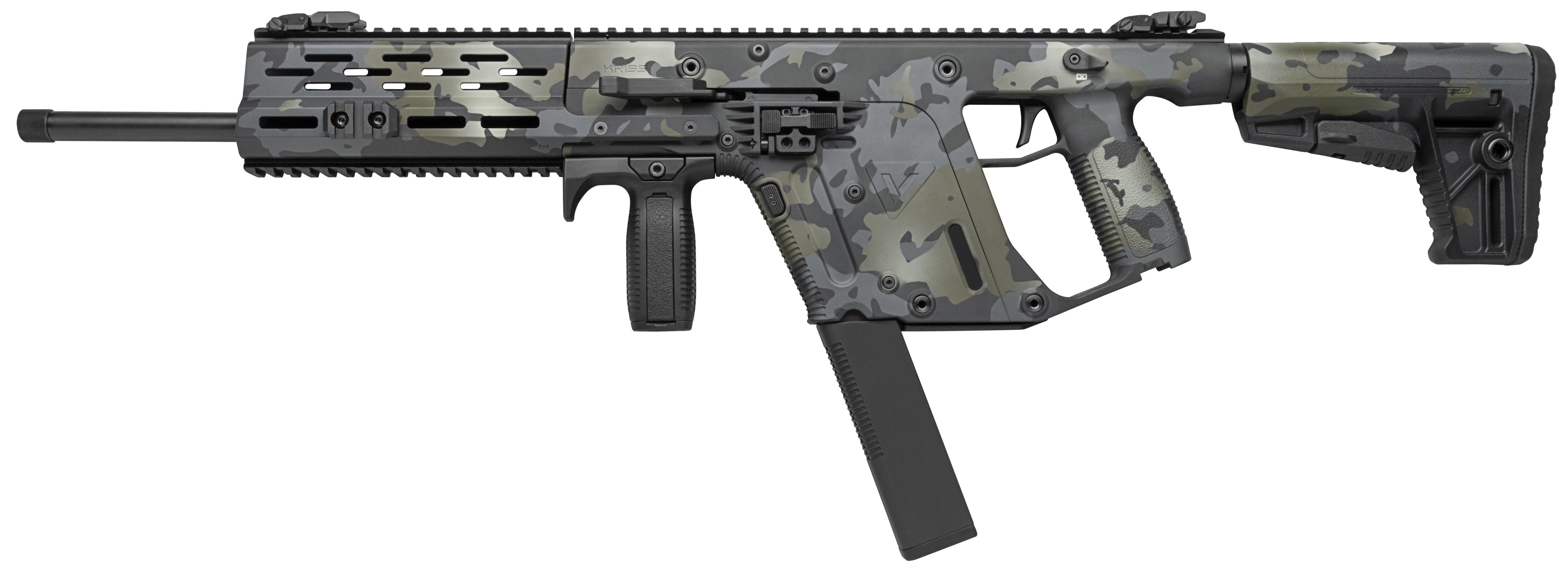 VECTOR CRB-E 22LR 16" MC BLK BLACK MULTICAM
