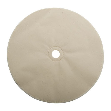 MUSLIN POLISHING WHEEL, LOOSE, 10" X 20-PLY, 7/8" ARBOR