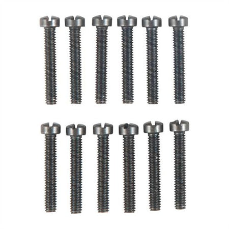 8-32X1" SLOTTED FILLISTER HEAD SCREWS 12 PACK