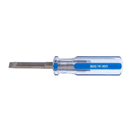 FIXED BLADE SCREWDRIVER #19, .36 SHANK, .050 BLADE THICKNESS
