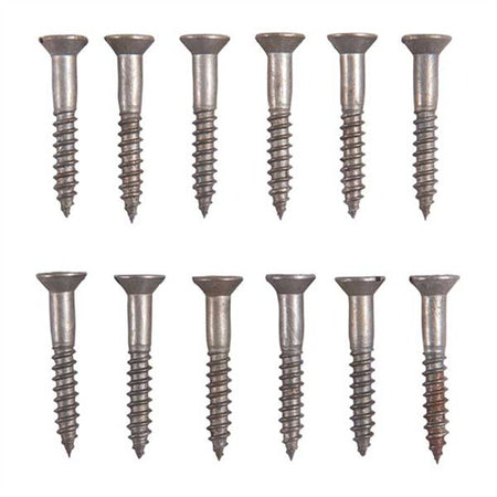 Steel Flat Head Wood Screw Kit - 050806015470