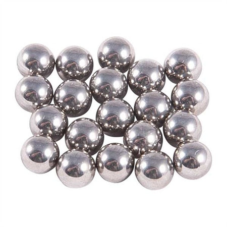 DETENT BALL REFILL 3/16" DIAMETER (4.8MM) 20 PACK