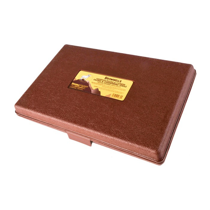 HANDGUN MASTER FACING/CHAMFERING SET W/BRASS PILOTS