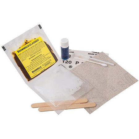GLASBED KIT, BROWN