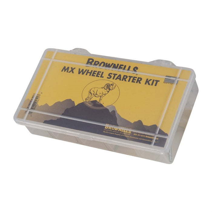 MX FINISHING WHEEL STARTER KIT, 1/2" X 1/2"