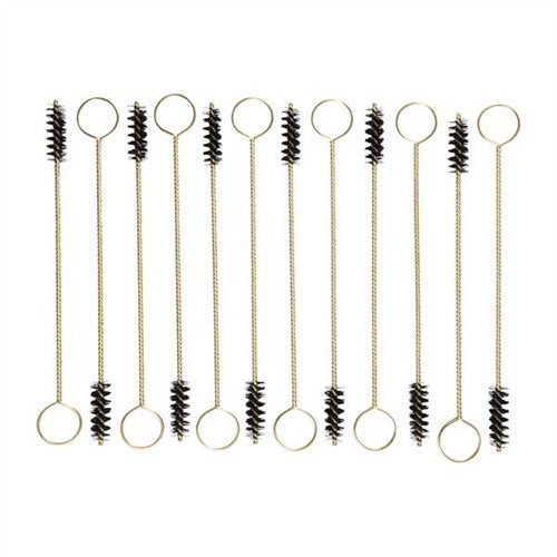HANDGUN CLEANING BRUSHES, 10MM/.40 CALIBER, 12 PACK