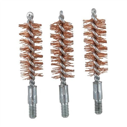 DOUBLE-TUFF BRONZE PISTOL BRUSH 44-45 CALIBER 3 PACK