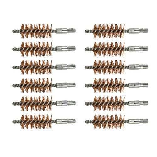 DOUBLE-TUFF BRONZE PISTOL BRUSH 475-480 CALIBER 12 PACK